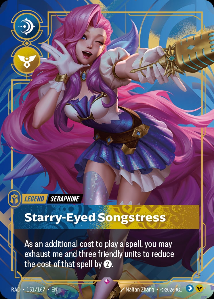 Starry-Eyed Songstress RAD-151/167 from Radiance