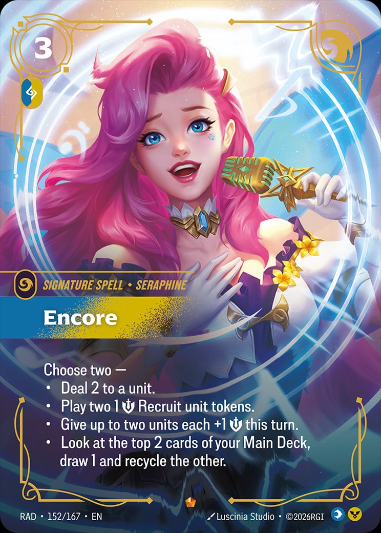 Encore RAD-152/167 from Radiance