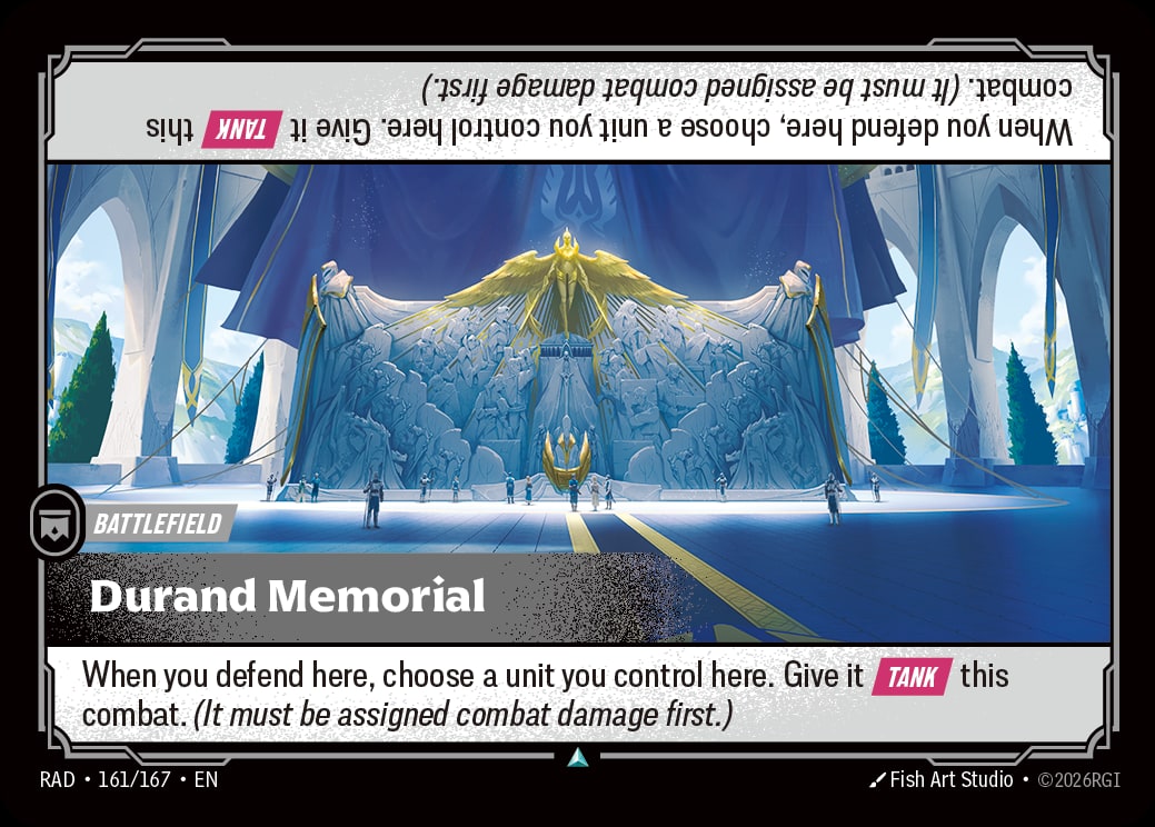 Durand Memorial RAD-161/167 from Radiance