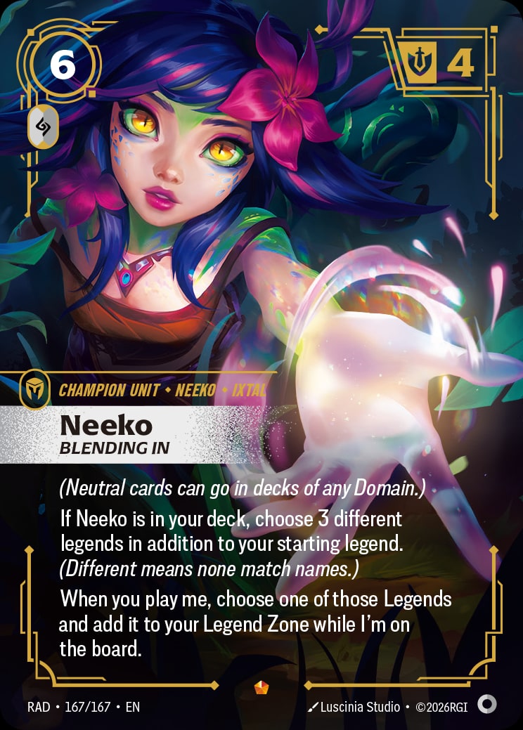 Neeko - Blending In RAD-167/167 from Radiance