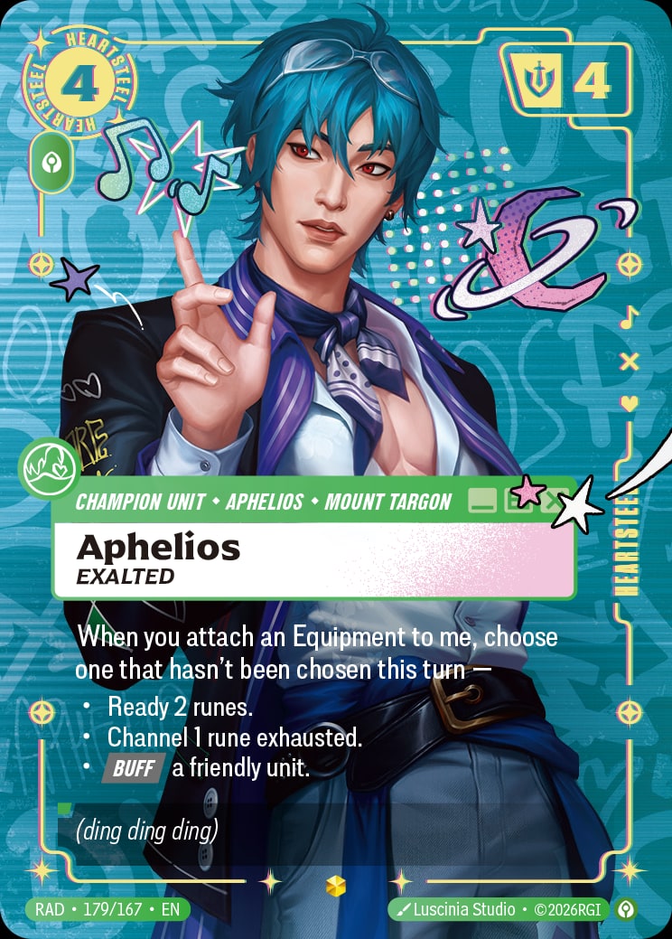 Aphelios - Exalted RAD-179/167 from Radiance