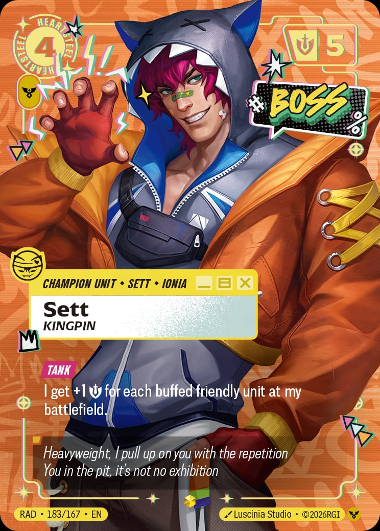 Sett - Kingpin RAD-183/167 from Radiance