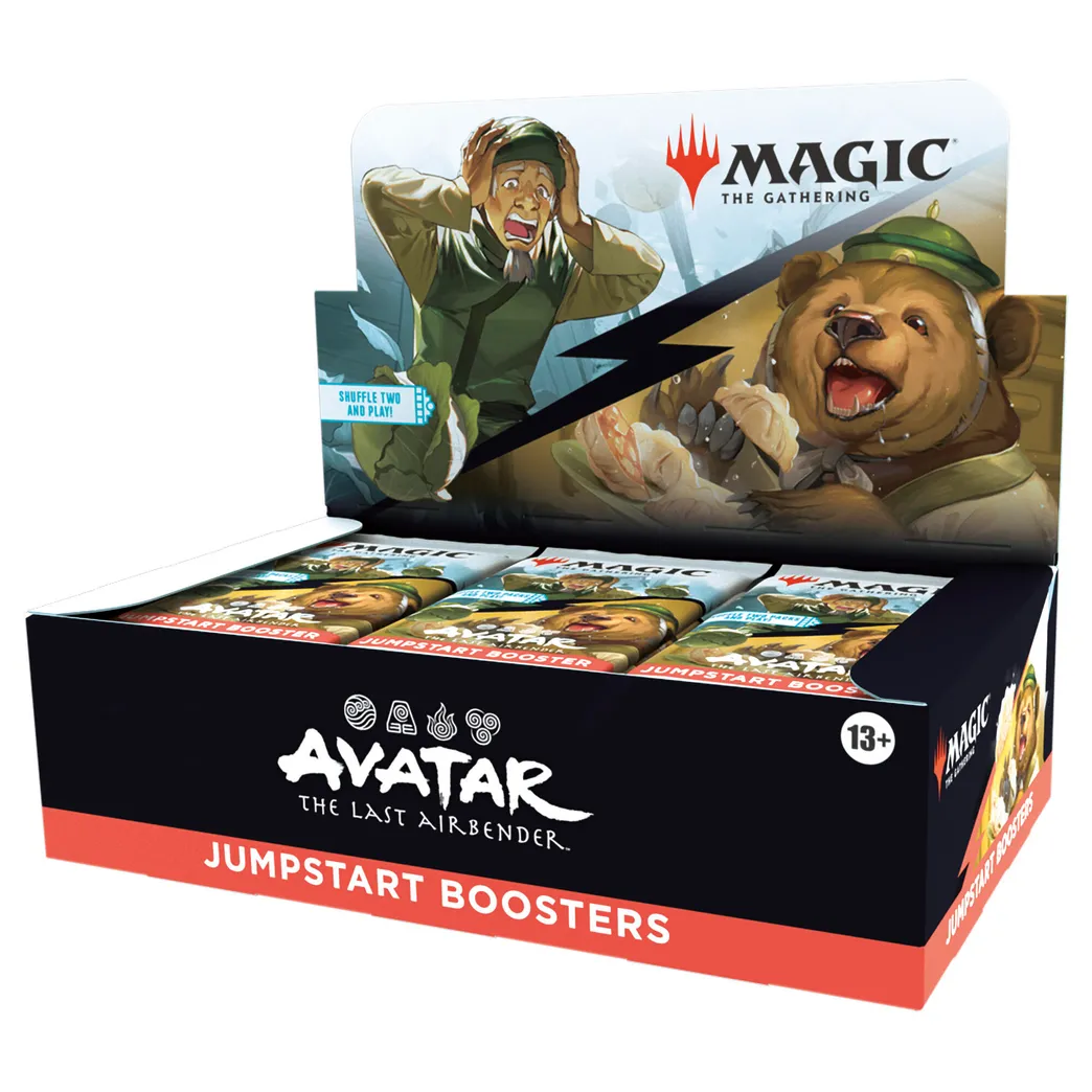 Avatar: The Last Airbender Jumpstart Booster Display