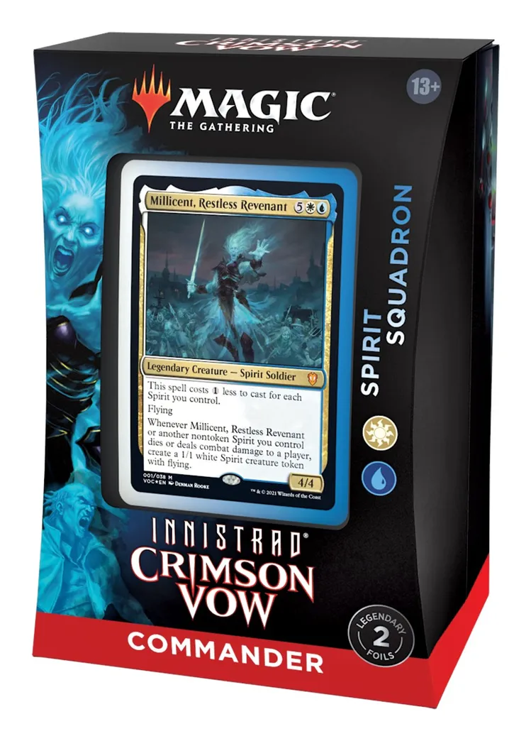 Innistrad: Crimson Vow Commander Spirit Squadron Commander Deck
