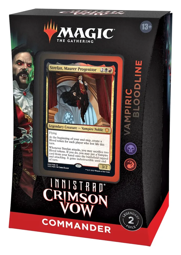 Innistrad: Crimson Vow Commander Vampiric Bloodline Commander Deck