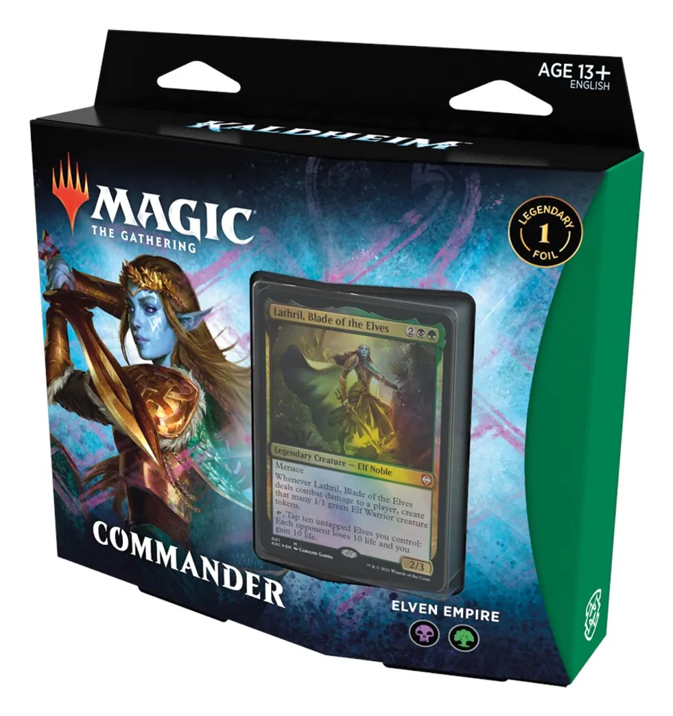 Kaldheim Commander Elven Empire Commander Deck