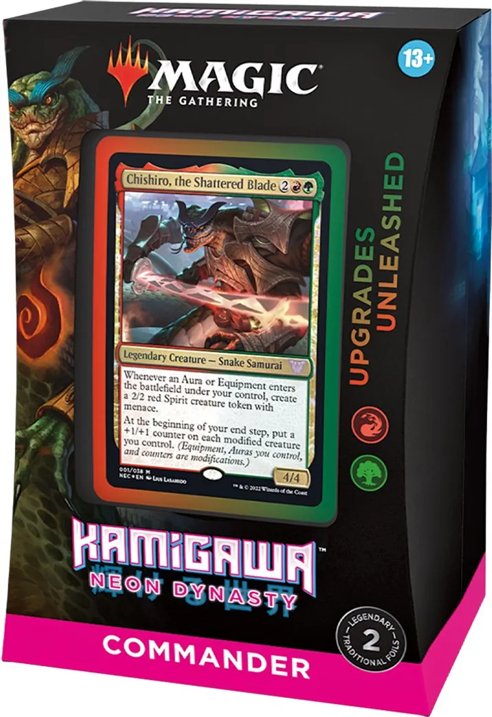 Kamigawa: Neon Dynasty Commander Commander Deck: Upgrades Unleashed