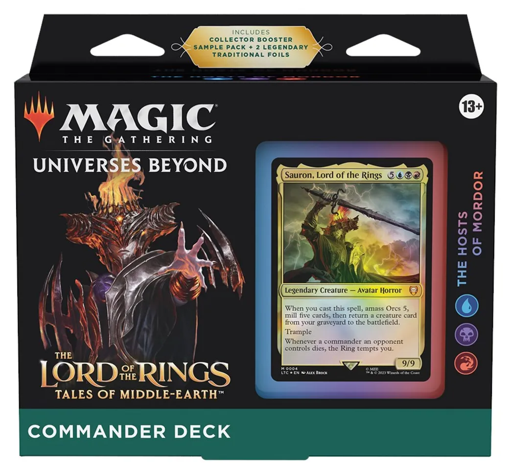 Lord of the Rings Commander Commander Deck - The Hosts Of Mordor