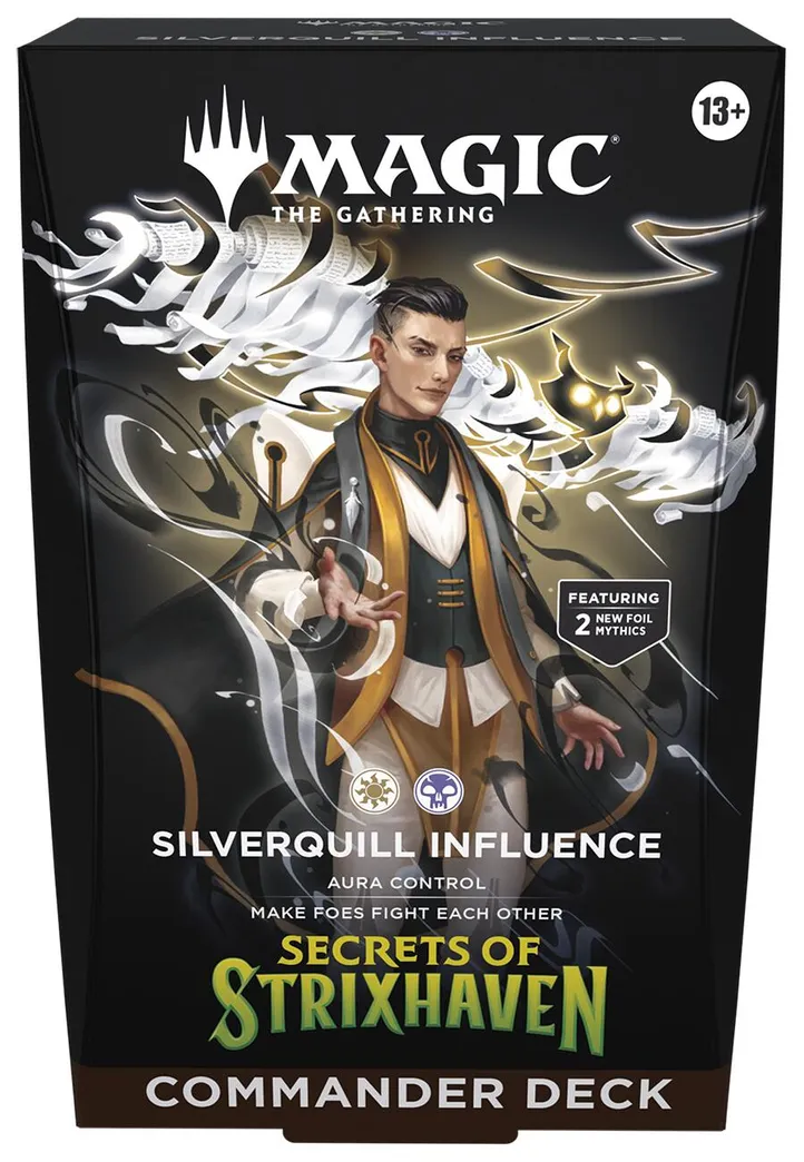 Secrets of Strixhaven Commander Commander Deck: Silverquill Influence
