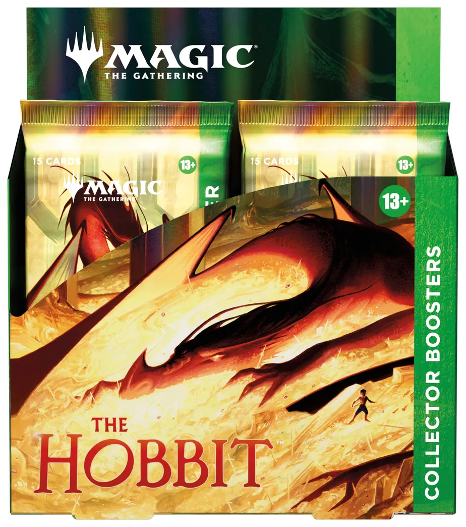 The Hobbit 12-pack Collector Booster display